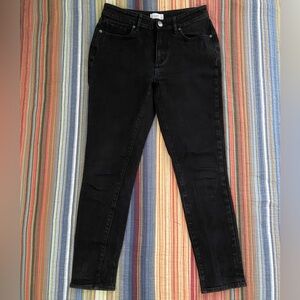 LOFT Black (Curvy) Skinny Jeans Classic Style